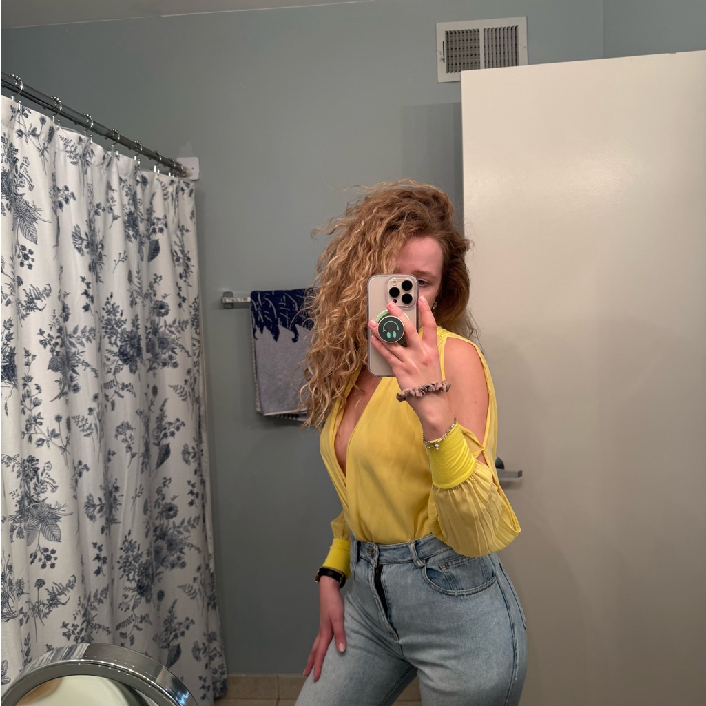 Yellow Women's Bodysuit